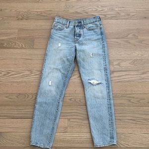 Levi’s Wedgie Icon Selvedge Jeans Desert Delta 25